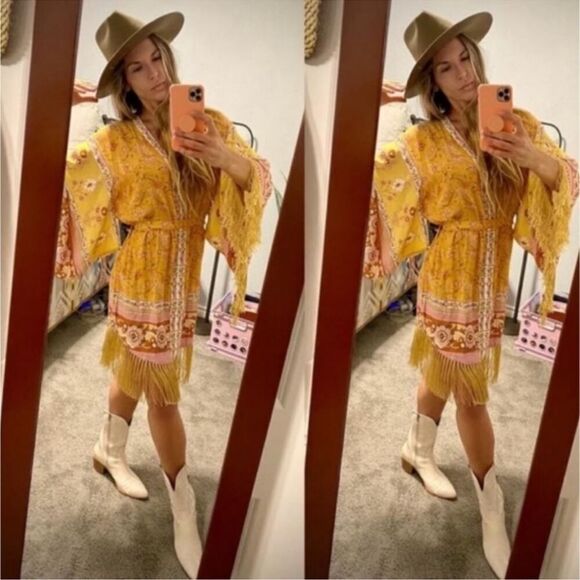 Spell Portobello Road Tassel Dress size XS - Picture 1 of 7